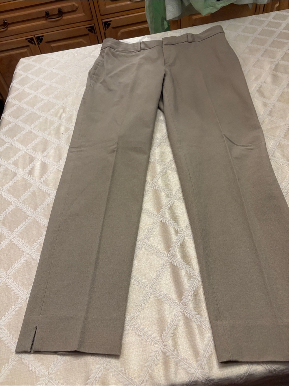 crown & ivy women’s Dress Pants in Taupe